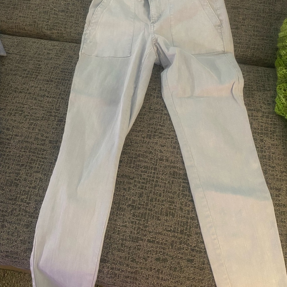 LOFT Light Blue Denim Pants